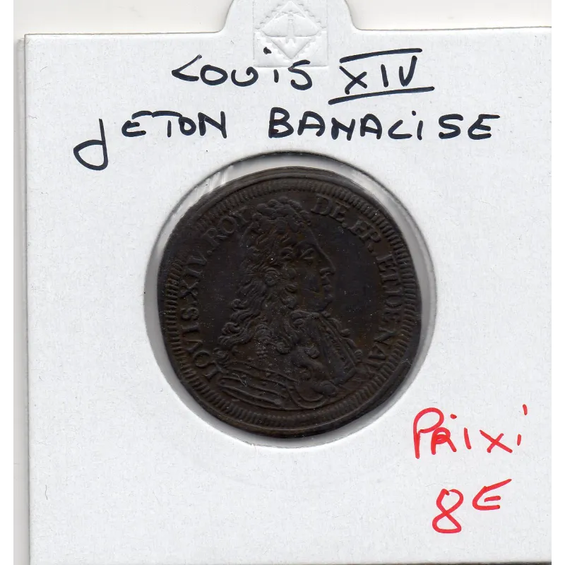 Jeton de nuremberg Louis XIV banalisé, ND TTB