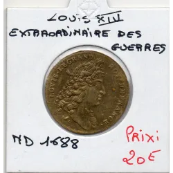 Jeton Louis XIV, Extraordinaire des guerres, ND Sup feuardent 949