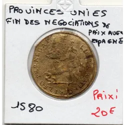 Jeton Provinces unis Liber revinciri leo pernegat 1580 TTB Dugniolle 2800