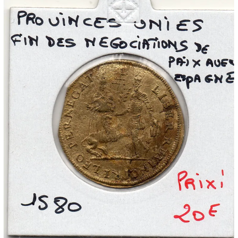 Jeton Provinces unis Liber revinciri leo pernegat 1580 TTB Dugniolle 2800 Jeton Provinces unis Liber revinciri leo pernegat 1580 TTB Dugniolle 2800