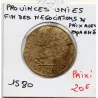 Jeton Provinces unis Liber revinciri leo pernegat 1580 TTB Dugniolle 2800