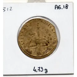Jeton Provinces unis Liber revinciri leo pernegat 1580 TTB Dugniolle 2800