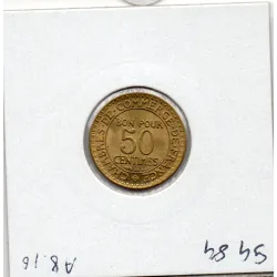 Bon pour 50 centimes Commerce Industrie 1924 Sup+