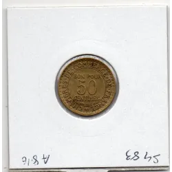 Bon pour 50 centimes Commerce Industrie 1924 Sup