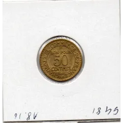 Bon pour 50 centimes Commerce Industrie 1923 Sup