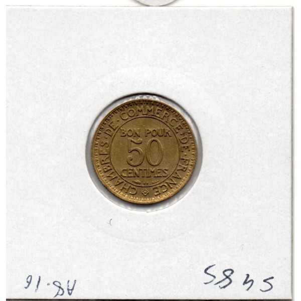 Bon pour 50 centimes Commerce Industrie 1926 Sup