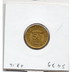 Bon pour 50 centimes Commerce Industrie 1922 Sup+