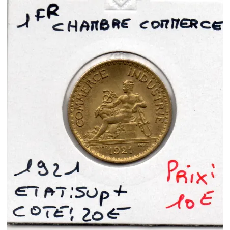 Bon pour 1 franc Commerce Industrie 1921 Sup+