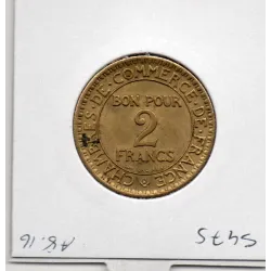 Bon pour 2 francs Commerce Industrie 1921 Sup