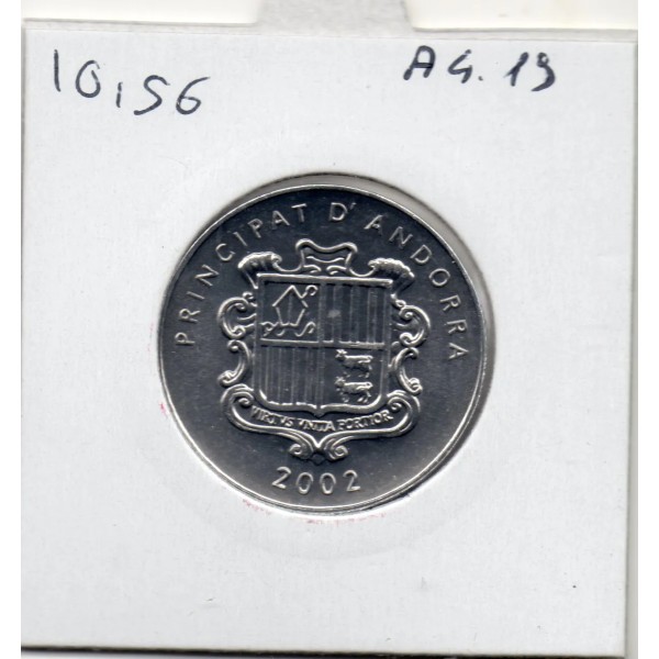 Andorre 1 centim 2002, SPL KM.176 Carlemany (Charlemagne)