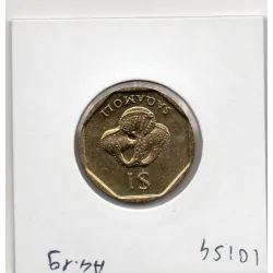 Fidji 1 dollar 1999 Spl, KM.73 saqamoli