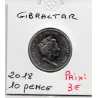 Gibraltar 10 pence 2016 Spl, KM.1621 maison Calpe à Londres