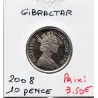 Gibraltar 10 pence 2008 Spl, KM.1082 canon