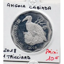 Angola province de Cabinda 1 Trilliard Reais 2018 Spl