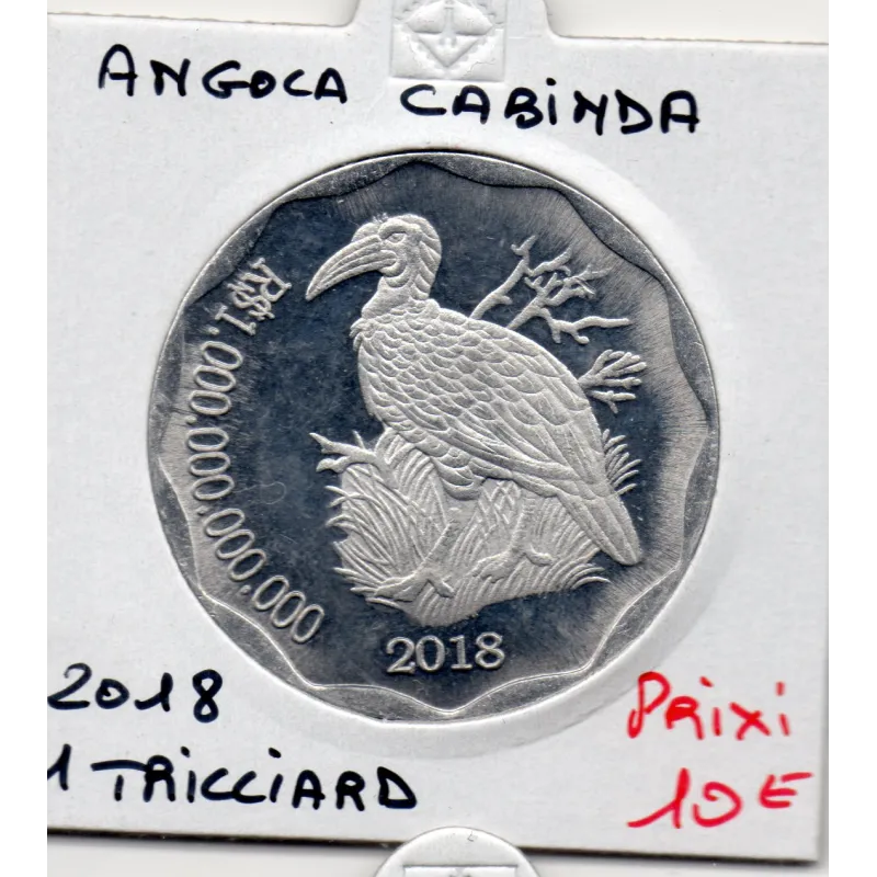 Angola province de Cabinda 1 Trilliard Reais 2018 Spl Angola province de Cabinda 1 Trilliard Reais 2018 Spl