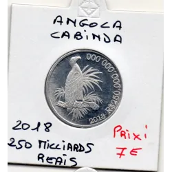 Angola province de Cabinda 250 Milliards Reais 2018 Spl