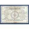 Bon ville Senones 50 centimes, TB, 14.8.1916 Pirot 88-72 Billet