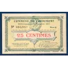 Bon ville Cornimont 25 centimes, Sup, 6.11.1917 Pirot 88-20 Billet