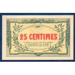 Bon ville Cornimont 25 centimes, Sup, 6.11.1917 Pirot 88-20 Billet