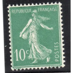 Timbre France Yvert No 188B Semeuse sans bande neuf **