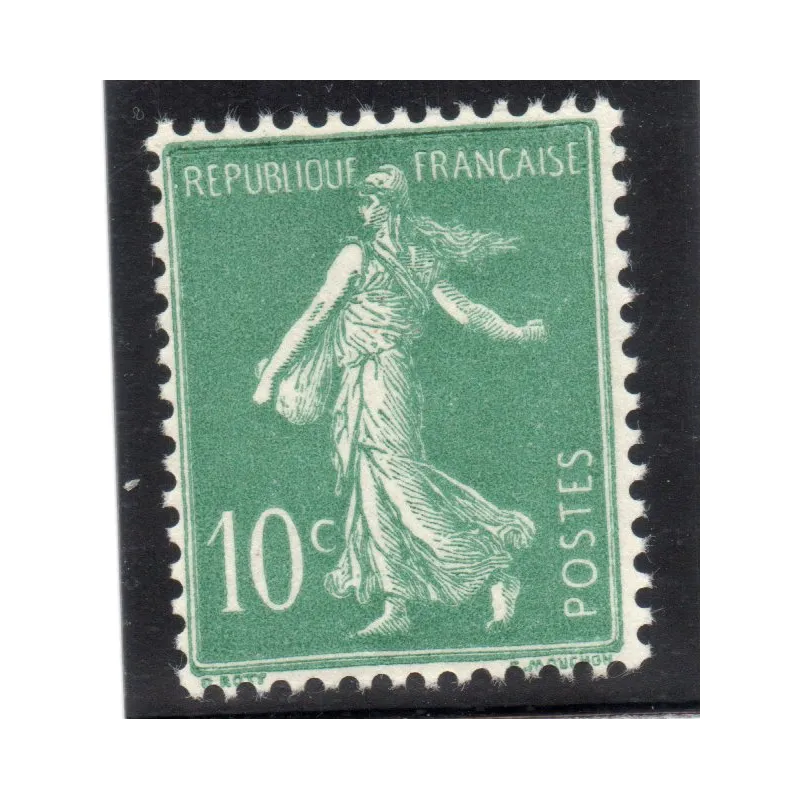 Timbre France Yvert No 188B Semeuse sans bande neuf ** Timbre France Yvert No 188B Semeuse sans bande neuf **