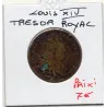 Jeton Louis XIV, Trésor royal, ND TB feuardent 1909 Semperque recentes