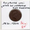 Jeton de commerce, 1 Farthing Columbia, 1820-1830 Sup