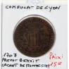 Jeton Consulat de lyon, Benoît Cachet de Montesan 1707 feuardent 10572