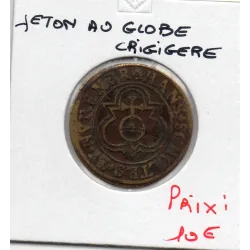 Jeton au globe crucigère ND TTB