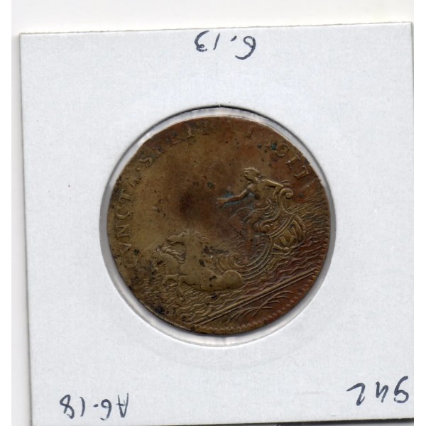 Jeton Louis XIV, Galères royales, ND TTB feuardent 12847