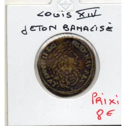 Jeton de nuremberg Louis XIV banalisé, ND TTB
