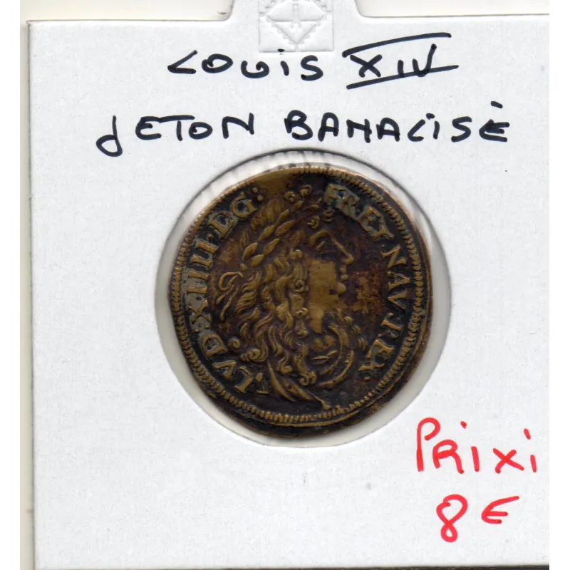 Jeton de nuremberg Louis XIV banalisé, ND TTB