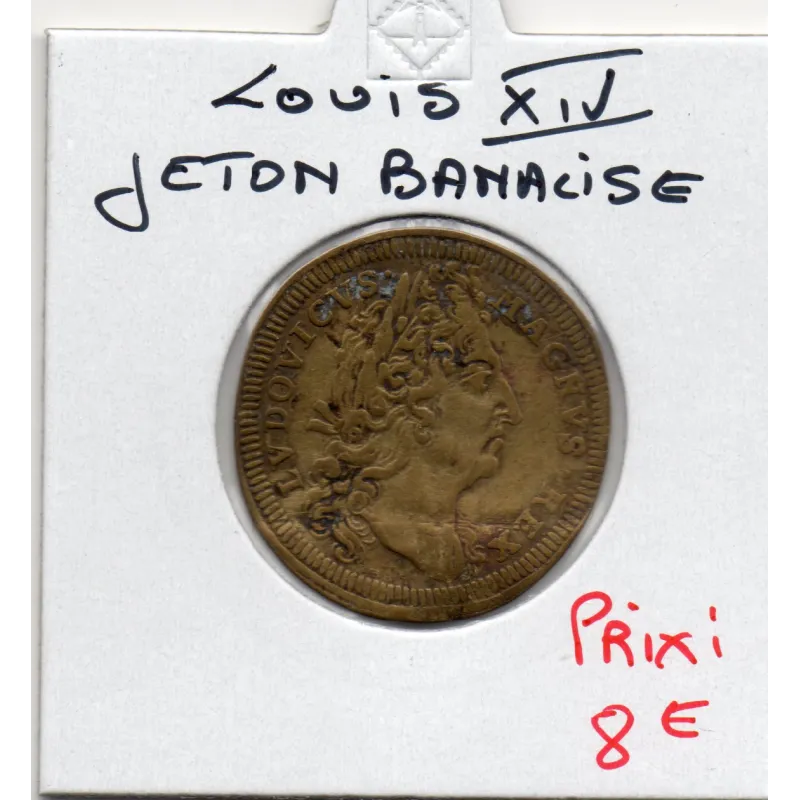 Jeton de nuremberg Louis XIV banalisé, ND TTB