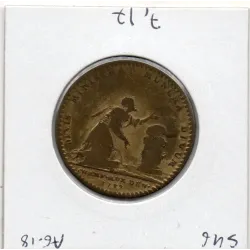 Jeton Louis XV, chambre aux deniers, 1737 B Feuardent 2495