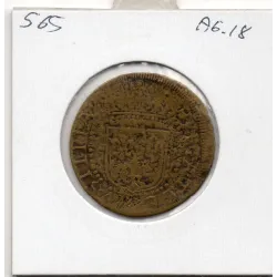 Jeton Henri III pour les armées, ND B feuardent 11755 var