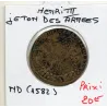 Jeton Henri III pour les armées, ND TB feuardent 11765 var