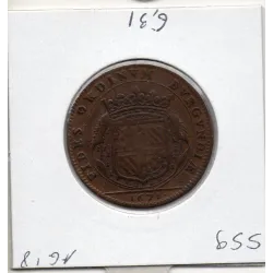 Jeton Bourgogne la générosité du roi, 1671 TB Feuardent 9806