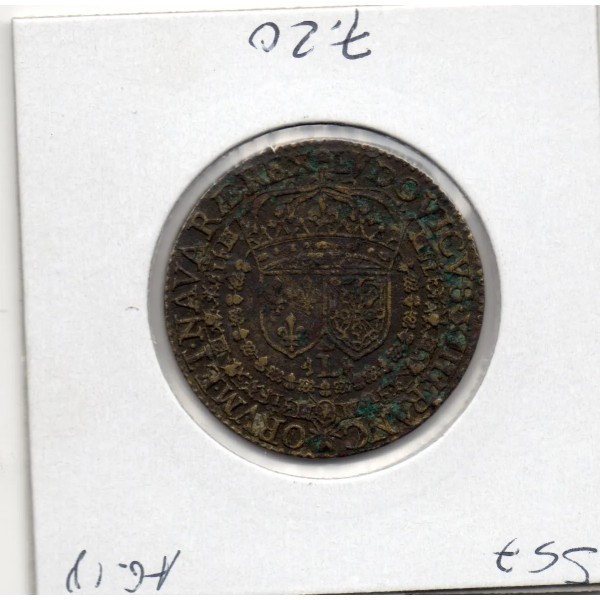 Jeton Majorité de Louis XIII Et ouverture des états généraux, 1614 TTB+