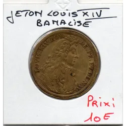 Jeton de nuremberg Louis XIV banalisé, ND TTB+