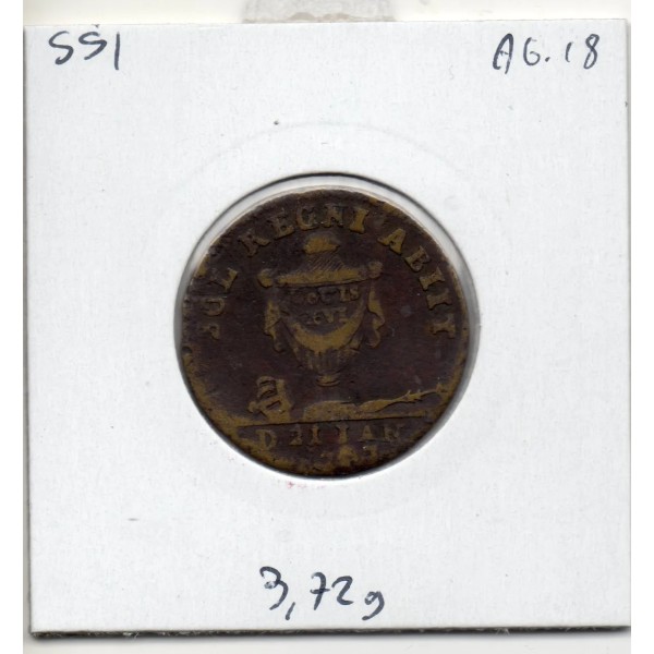 Jeton Louis XVI Roi Martyr, 1793 TB Feuardent 13473