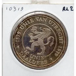Pays Bas 10 uniedaalders 1979 Sup , 400 ans Utrecht