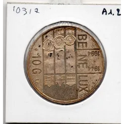 Pays Bas 10 Gulden 1994 Sup , KM.216 50 Ans traité BENELUX