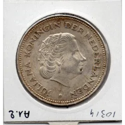 Pays Bas 10 Gulden 1970 Sup, KM.195 25 Ans fin de la guerre