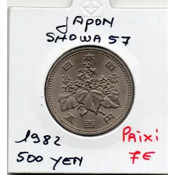 Japon 500 yen Showa an 57 - 1982 Sup, KM.Y87