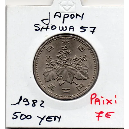 Japon 500 yen Showa an 57 - 1982 Sup, KM.Y87