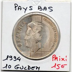 Pays Bas 10 Gulden 1994 Sup , KM.216 50 Ans traité BENELUX