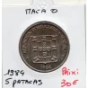Macau 5 Patacas 1984 Spl, KM.24 Motif Dragon