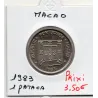 Macau 1 Pataca 1983 Spl, KM.23 Motif Poisson