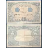 20 Francs Bleu, TB, 4.11.1912 Billet de la banque de France