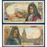 50 Francs Racine, TB, 5.11.1970 Billet de la banque de France